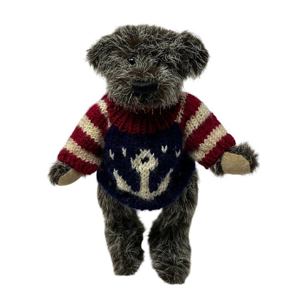 Dan Dee Gund Collectors Choice Plush Teddy Bear Wearing Nautical Anchor Sweater - Picture 3 of 13